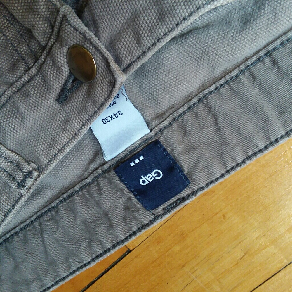 Mens Gap tan jeans
